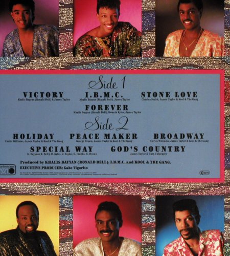 Kool & The Gang: Forever, Metronome (830 398-1), D, 1986 Typ: LP Best.-Nr.: Y6768 Preis: 4,00 Euro