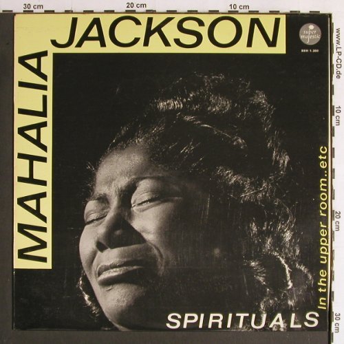Jackson,Mahalia: Spirituals (Life rec.), Super Majestic (BBH 1.360), F, 1964 Typ: LP Best.-Nr.: Y6804 Preis: 7,50 Euro