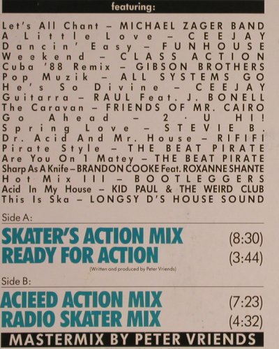 V.A.Action Mix 3: Michael Zager...Kid Paul...+Poster, BCM(12 211), D,4Tr.,  - 12inch - Y7044 - 4,00 Euro