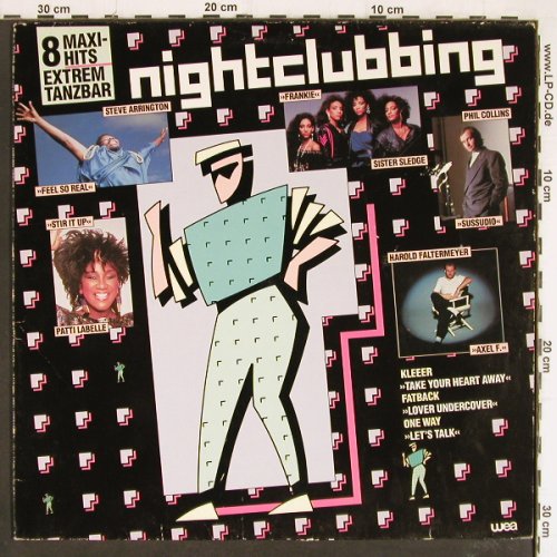 V.A.Nightclubbing: Harold Faltermeyer...One Way,8 mxTr, WEA (240 728-1), D, 1985 Typ: LP Best.-Nr.: Y7351 Preis: 5,00 Euro