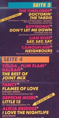 V.A.Maxi Power: Mory Kante... Alicia Bridges, Polystar (816 791-1), D, 1988 Typ: 2LP Best.-Nr.: Y7376 Preis: 5,00 Euro