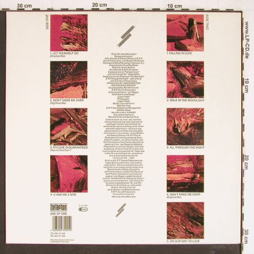 Sybil: Let Yourself go, Bellaphon (260 07 099), D, 1987 Typ: LP Best.-Nr.: Y7379 Preis: 5,00 Euro