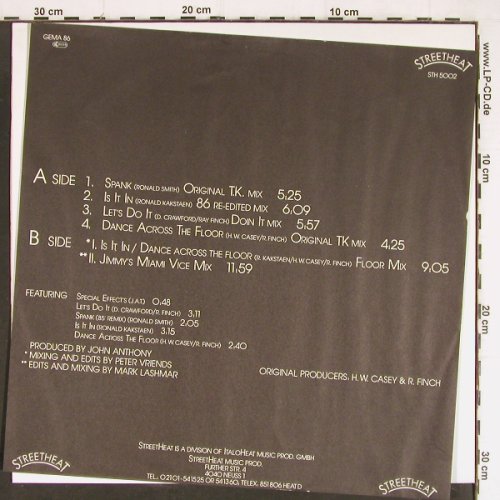 Horne,Jimmy Bo: T.K.Mixes, Picture No Cover, Streetheat (STH 5002), D, 1986 Typ: PLP Best.-Nr.: Y7381 Preis: 15,00 Euro
