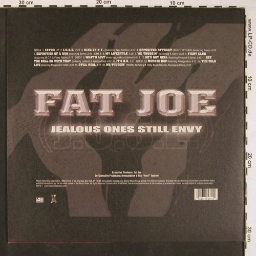 Fat Joe: Jealous Ones Still Envy, wh.Label, Atlantic (83472-1), US, 2001 Typ: 2LP Best.-Nr.: Y749 Preis: 14,00 Euro