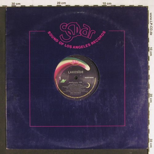 Lakeside: Relationship*2 (5:28 / instrum.), Solar/Promo, FLC (SPRO79006), US, 1987 Typ: 12" Best.-Nr.: Y7671 Preis: 3,00 Euro