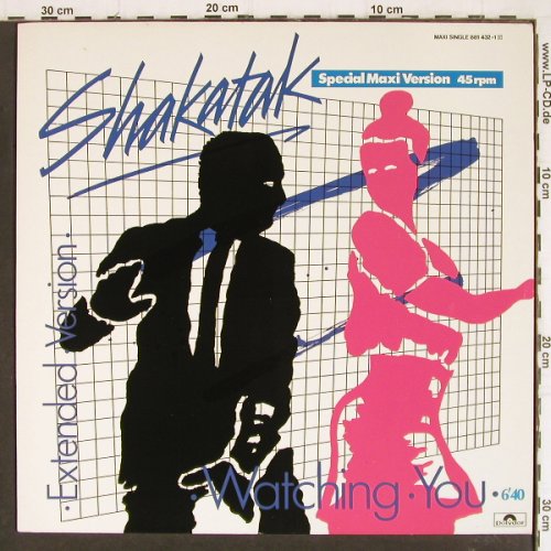 Shakatak: Watching You 6:40 (ext.vers.)+2, Polydor(881 432-1), D, 1984 - 12inch - Y7729 - 4,00 Euro