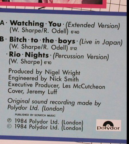 Shakatak: Watching You 6:40 (ext.vers.)+2, Polydor(881 432-1), D, 1984 - 12inch - Y7729 - 4,00 Euro