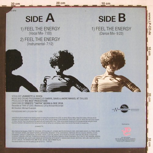 Jaeneet and the New Dance: Feel the Energie*3, Neighborhood (NBD 002), US, CO Typ: 12" Best.-Nr.: Y7826 Preis: 3,00 Euro