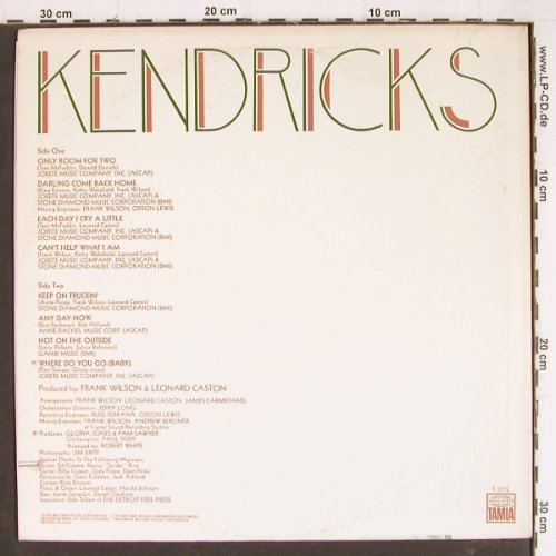 Kendricks,Eddie: Same, Tamla (T 327L), US, co, 1973 Typ: LP Best.-Nr.: Y7827 Preis: 9,00 Euro