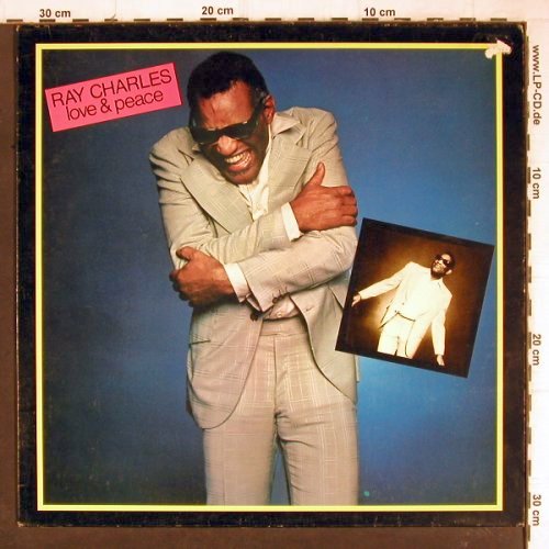 Charles,Ray: Love & Peace, m-/vg+, London (6.23662 AO), D, 1978 Typ: LP Best.-Nr.: Y8597 Preis: 4,00 Euro