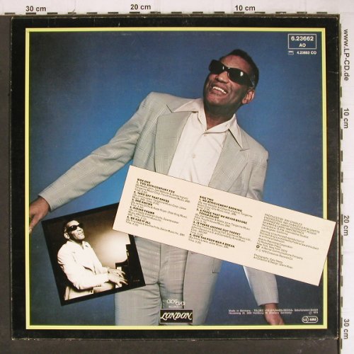Charles,Ray: Love & Peace, m-/vg+, London (6.23662 AO), D, 1978 Typ: LP Best.-Nr.: Y8597 Preis: 4,00 Euro