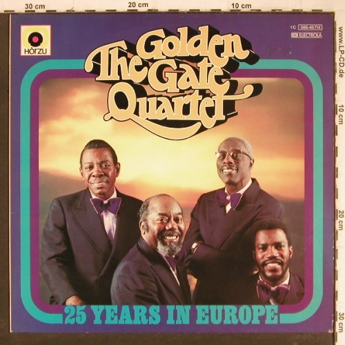 Golden Gate Quartet: 25 Years in Europe, HörZu (066-45 714), D, 1979 Typ: LP Best.-Nr.: Y8610 Preis: 5,00 Euro