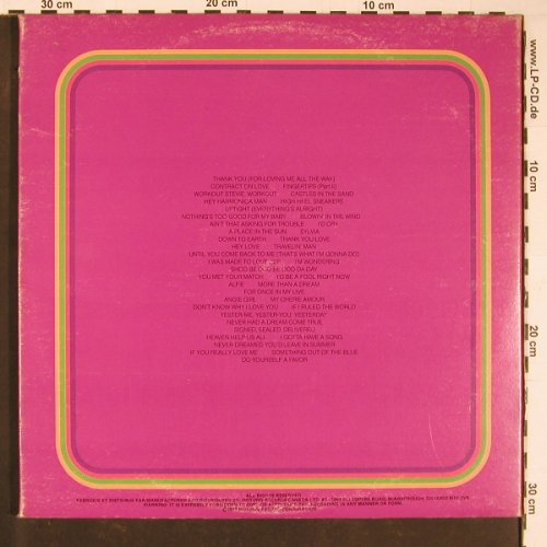 Wonder,Stevie: Looking Back, Foc, Motown (M804N3), CDN, 1977 Typ: 3LP Best.-Nr.: Y921 Preis: 12,50 Euro