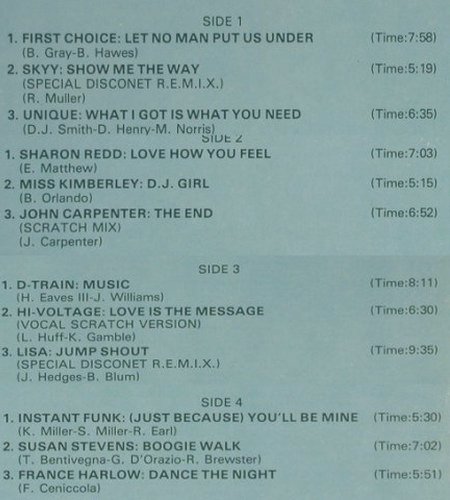 V.A.Hot Disco Takes Vol.6: Original 12" Versions, Foc, Ramshorn (RHR 2-6013), NL, 1983 Typ: 2LP Best.-Nr.: Y9246 Preis: 5,00 Euro