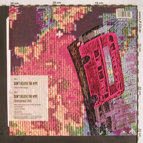 Mista-E: Don't believe the hype*2,(voc/dub), Urban Acid/Polydor(URBX 28), UK, 1988 - 12inch - Y9343 - 6,00 Euro