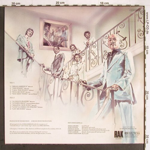 Hot Chocolate: Same, EMI (C 062-96 862), D, 1975 Typ: LP Best.-Nr.: Y9661 Preis: 9,00 Euro
