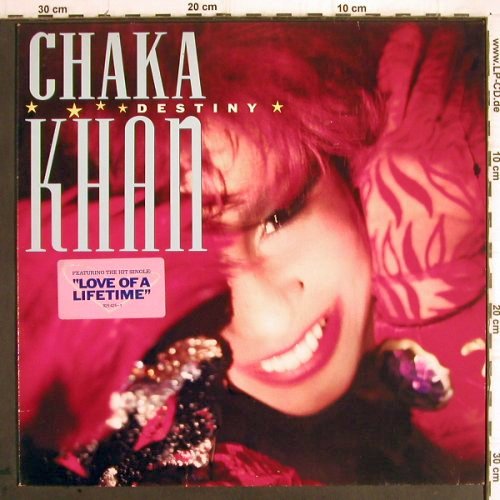 Chaka Khan: Destiny, WB (925 425-1), D, 1986 Typ: LP Best.-Nr.: Y9789 Preis: 6,00 Euro