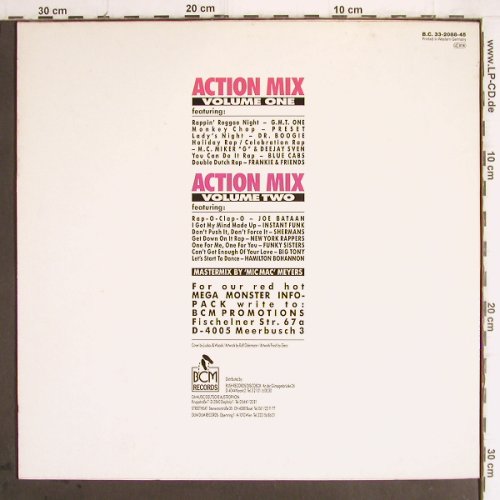 V.A.Action Mix: Vol.1+2, picture disc, BCM(B.C.33-2088-45), D,  - P12" - Y9820 - 7,50 Euro