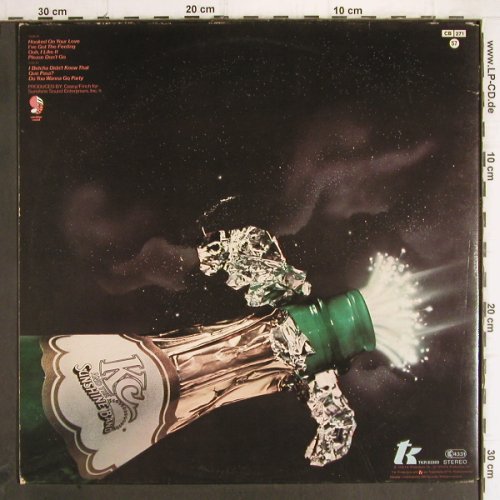 KC & The Sunshine Band: Do You Wanna Go Party, Foc, T.K. Records (R83369), NL, m-/vg+, 1979 Typ: LP Best.-Nr.: Y9853 Preis: 7,50 Euro