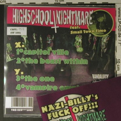 Highschool/Nightmare: Santa*Crypt,+Armbinde,LimEd:158/500, True Rebel Rec.(TRR 009), D,4Tr., 2007 - EP - S7505 - 5,00 Euro