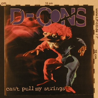D-Cons: Can't Pull My Strings, 6 Tr., Slow Gun Records(SG02), US, 1997 - EP - S7535 - 4,00 Euro