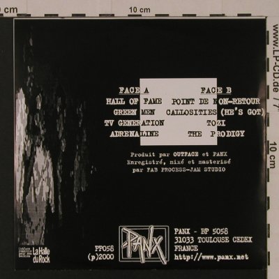 Outface: TV Generation, 8 Tr., Panx (PP058), F, 2000 Typ: EP Best.-Nr.: S7543 Preis: 4,00 Euro