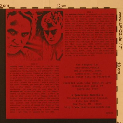 Haggard,The: I've Been Sick, 4 Tr., Heartcore Records(HC 001), US, 1999 - EP - S7550 - 4,00 Euro