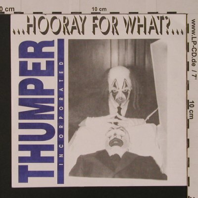 Thumper Incorporated: Hooray For What?, 4 Tr., Smog Veil Records (SV 3), US, 1991 Typ: EP Best.-Nr.: S7552 Preis: 4,00 Euro