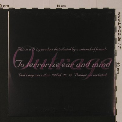 Outrage: To Terrorize Ear And Mind, 4 Tr., Outrage, B Typ: EP Best.-Nr.: S7554 Preis: 3,00 Euro