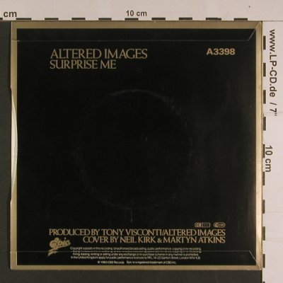 Altered Images: Bring Me Closer / Surprise Me, Epic(A 3398), UK, 1983 - 7inch - S7649 - 3,00 Euro
