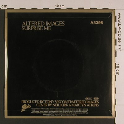 Altered Images: Bring Me Closer / Surprise Me, Epic(A 3398), UK, 1983 - 7inch - S7649 - 3,00 Euro