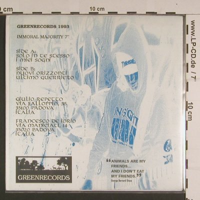 Immortal Majority: Solo in te stesso-3, GreenRec(IM 003), I, 1993 - EP - S7752 - 5,00 Euro