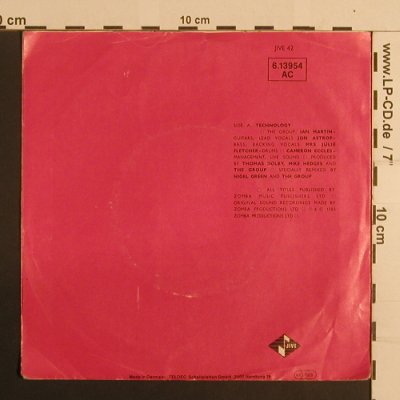 Group, the: Technology, m-/vg+, Jive(6.13 954 AC), D, 1983 - 7inch - S7964 - 2,00 Euro