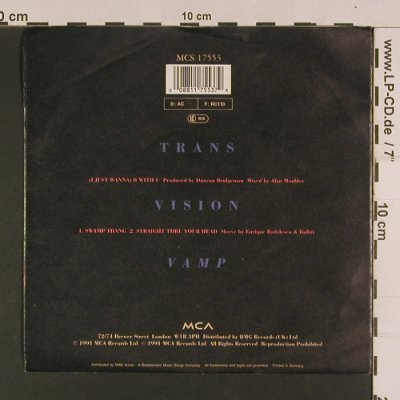 Transvision Vamp: (I just wanna)B with U +2, MCA(MCS 17 553), D, 1991 - EP - S8002 - 2,50 Euro
