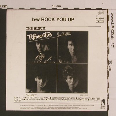 Romantics,The: Talking In Your Sleep / Rock You Up, Epic/Nemperor (A 3861), NL, 1983 Typ: 7" Best.-Nr.: S8201 Preis: 2,50 Euro