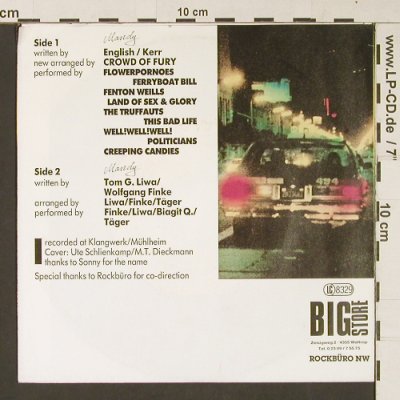 V.A.Mandy: Flowerpornoes...Creeping Candies, Big Store (BST 012), D Typ: 7" Best.-Nr.: S9017 Preis: 2,50 Euro