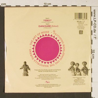 Art of Noise: Yebo / Dan Dare (edit), m-/vg+, China(889 684-7), D, 1989 - 7inch - S9063 - 2,50 Euro
