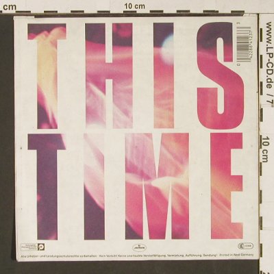 INXS: This Time / I'm Over You, m-/vg+, Mercury(884 123-7 Q), D, 1985 - 7inch - S9134 - 2,50 Euro