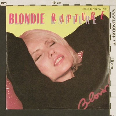 Blondie: Rapture / Walk Like Me, Chrysalis(), D, 1981 - 7inch - S9154 - 3,00 Euro