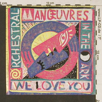 OMD: We Love You*2, Virgin (108 603-100), D, 1986 Typ: 7" Best.-Nr.: S9223 Preis: 2,50 Euro