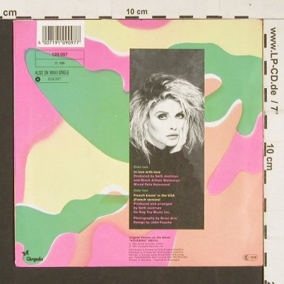 Debbie Harry: In Love with Love, Chrysalis(4007191090977), D, 1987 - 7inch - S9391 - 3,00 Euro