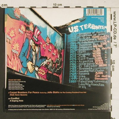 Conflict & Change & Carpet Bombers: Salt in the Wound-Stop the War, Peace n.W(Jung 66 EFA), UK,likeNew, 2003 - EP - S9908 - 10,00 Euro