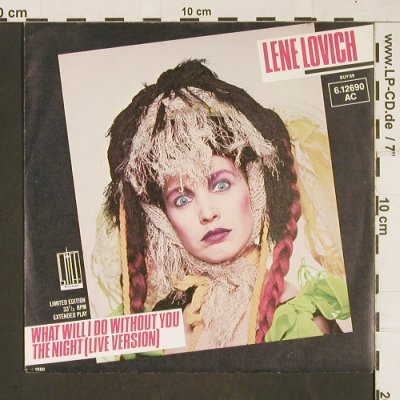 Lovich,Lene: What will I do without you+3, 33rpm, Stiff ( BUY69)(6.12690 AC), D,Lim.Ed., 1980 - EP - T105 - 5,00 Euro
