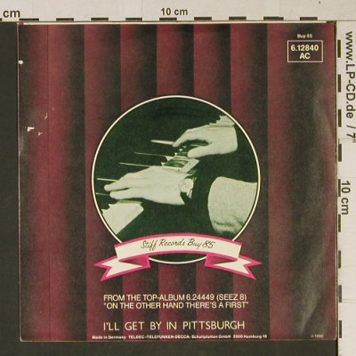 Lewie,Jona: Big Shot / I Get By In Pittsburgh, Stiff, Buy 85(6.12840 AC), D, m-/vg+, 1980 - 7inch - T1071 - 2,50 Euro