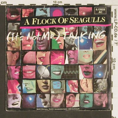 A Flock Of Seagulls: (It's not me)Talking, m-/vg+, Jive(6.13928 AC), D, 1984 - 7inch - T122 - 1,50 Euro