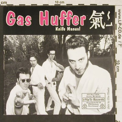 Gas Huffer / Mudhoney: Knife Manual / You Stupid Asshole, Empty(MT-166), D, 1991 - 7inch - T129 - 4,00 Euro