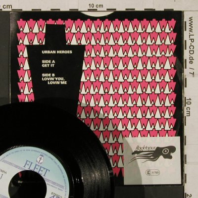 Urban Heroes: Get it / Lovin'You Lovin'Me -stoc, Fleet (101.378), NL, 1980 Typ: 7" Best.-Nr.: T1461 Preis: 2,50 Euro