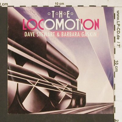 Stewart,Dave & Barbara Gaskin: The Locomotion, Metronome (885 177-7), D, 1986 Typ: 7" Best.-Nr.: T154 Preis: 2,00 Euro