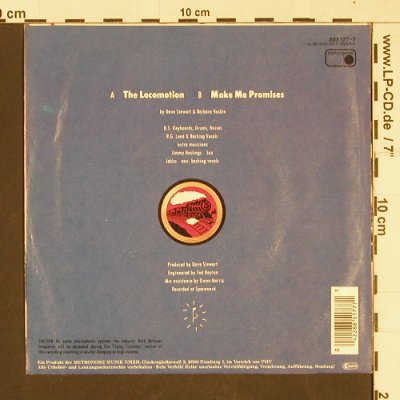 Stewart,Dave & Barbara Gaskin: The Locomotion, Metronome (885 177-7), D, 1986 Typ: 7" Best.-Nr.: T154 Preis: 2,00 Euro
