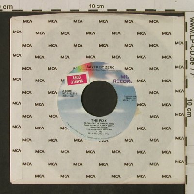 Fixx, The: Saved By Zero / Going Overboard, MCA / Promo stol(52213), US, FLC, 1983 - 7inch - T2315 - 2,50 Euro